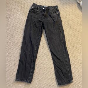 Black garage jeans.